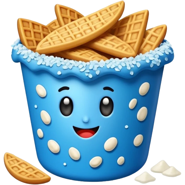 snack blue tarkis
 emoji