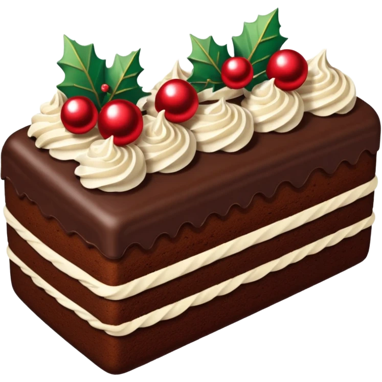buche de noel emoji