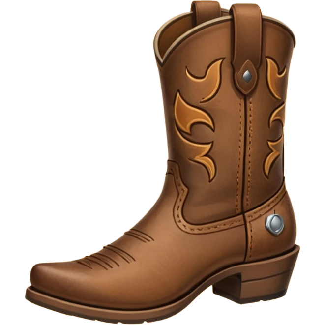 western boots emoji