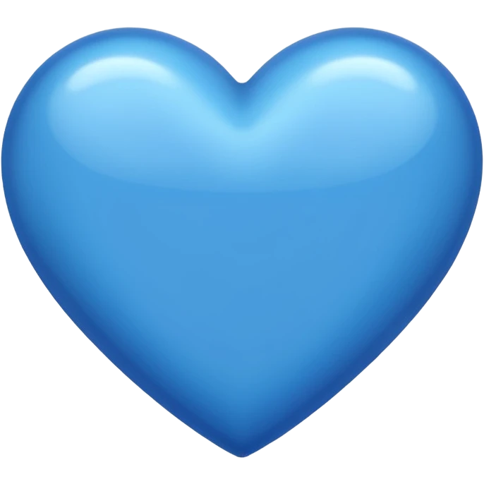 blue heart emoji