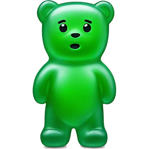 Gummy bear emoji