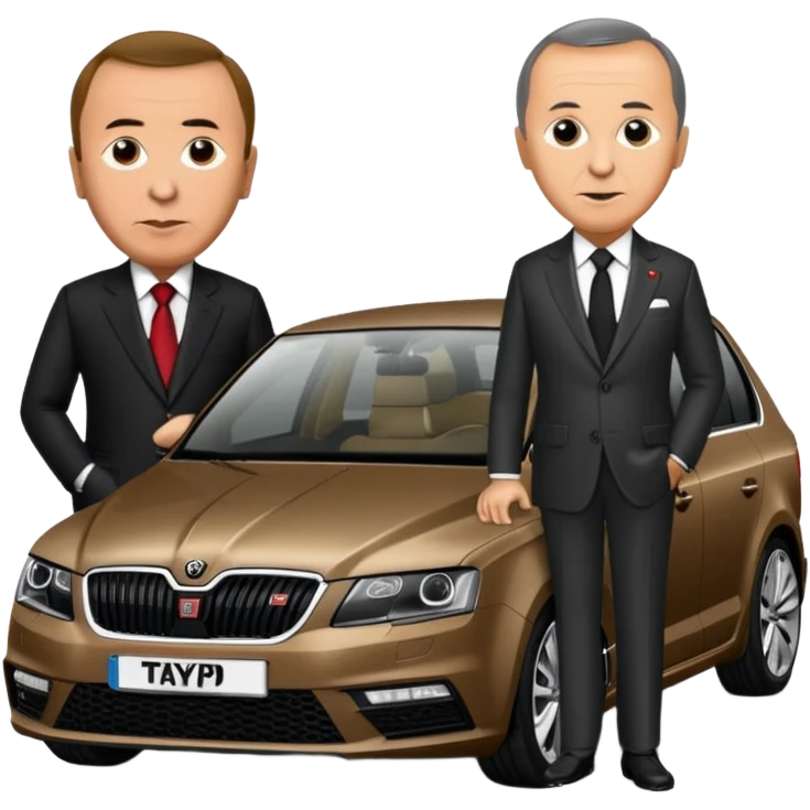 Recep Tayyip Erdoğan Skoda Octavia rs kullanıyor emoji