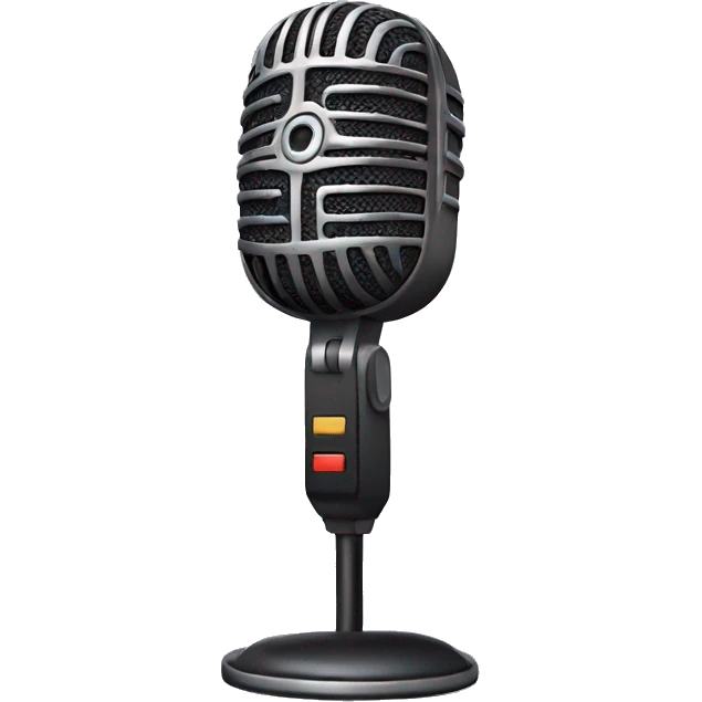 mic recorder symbol for a chatbot  emoji