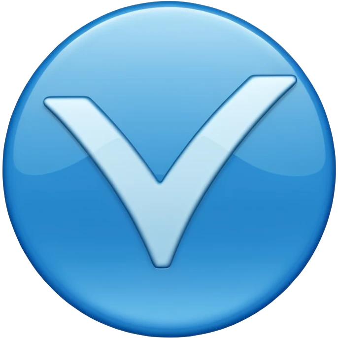 Centang biru tiktok emoji