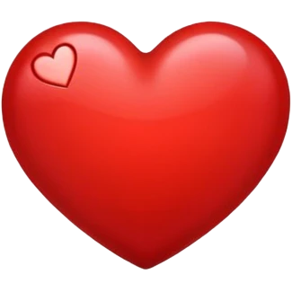 red heart emoji