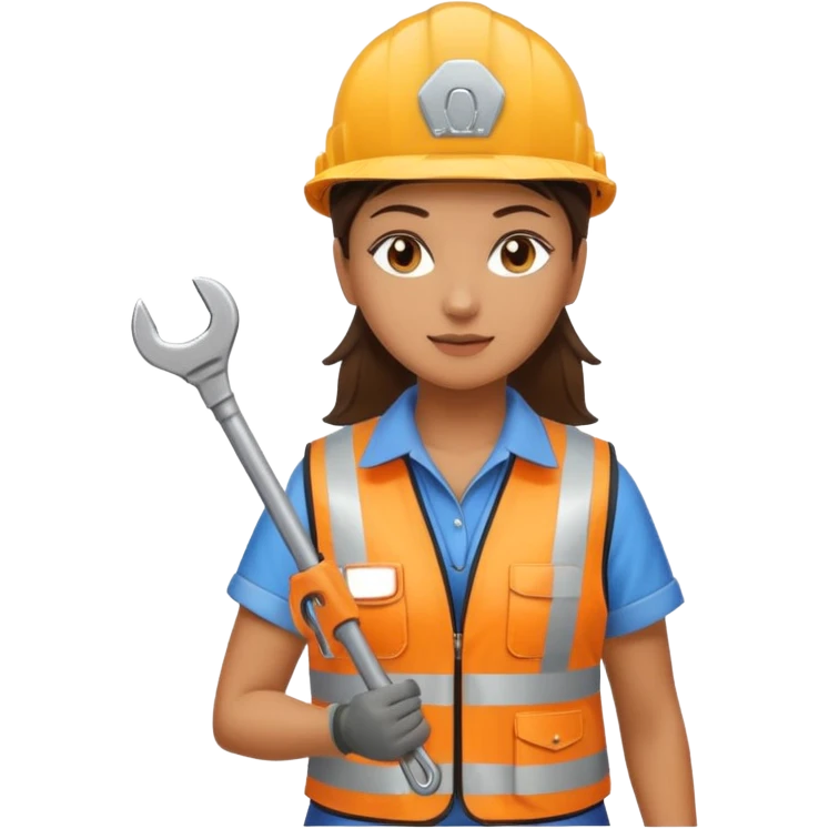 City Maintenance Worker woman emoji
