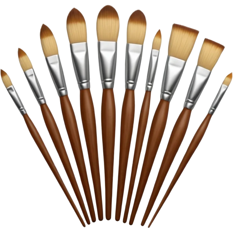 artist brushes emoji