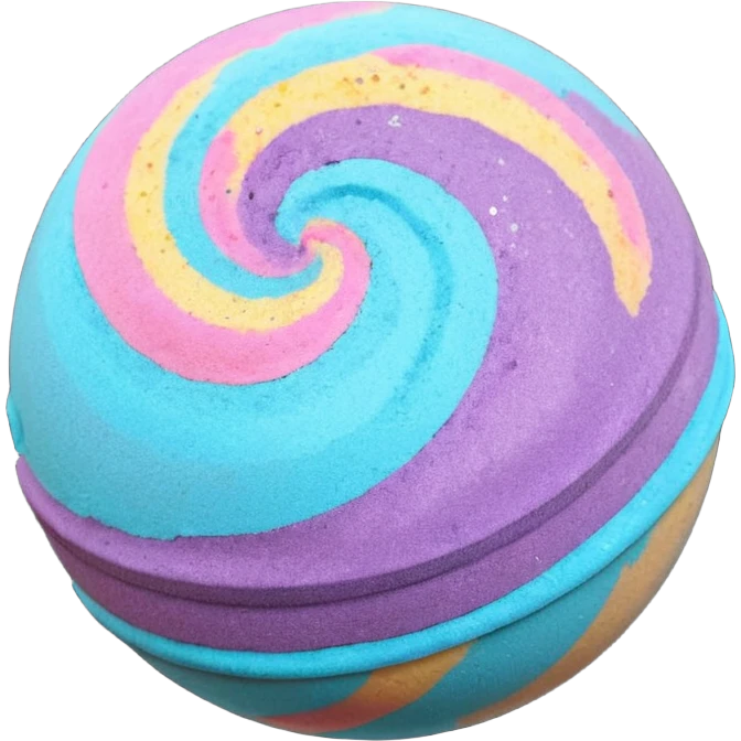 lush intergalactic bath bomb emoji