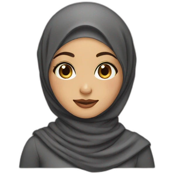 Hijabi girl emoji