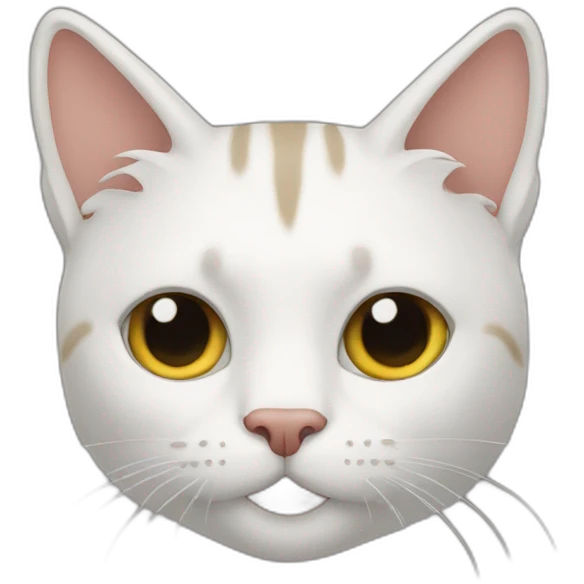 a dit with a cat head emoji