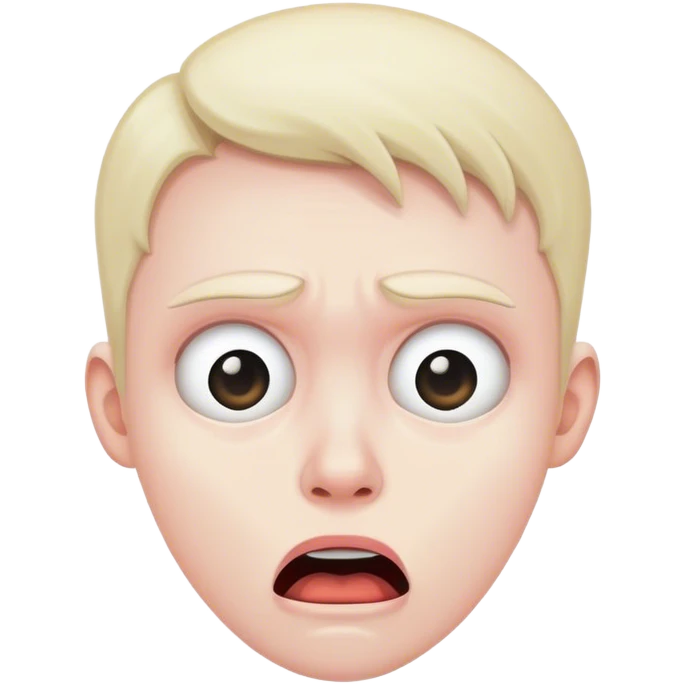 Scared emoji