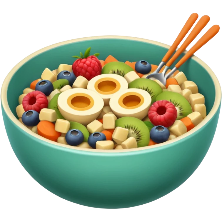healthy bowl emoji