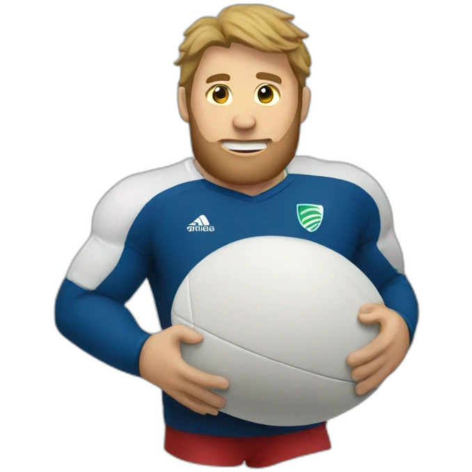 Balon de rugby emoji