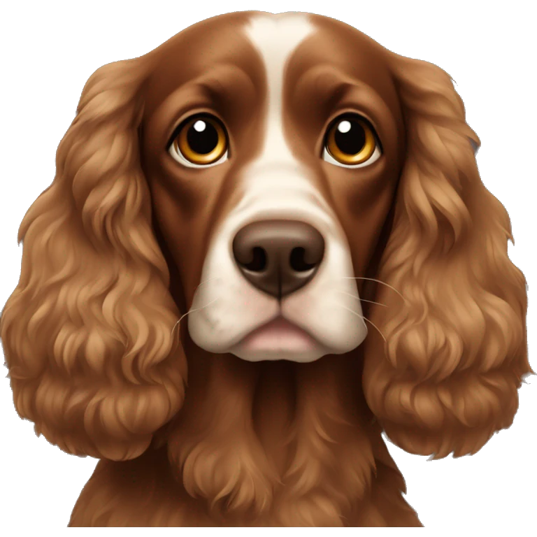Brown Spaniel emoji