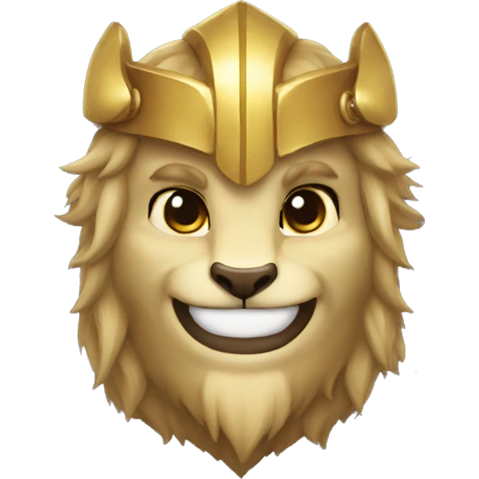 leonin paladin smiling emoji