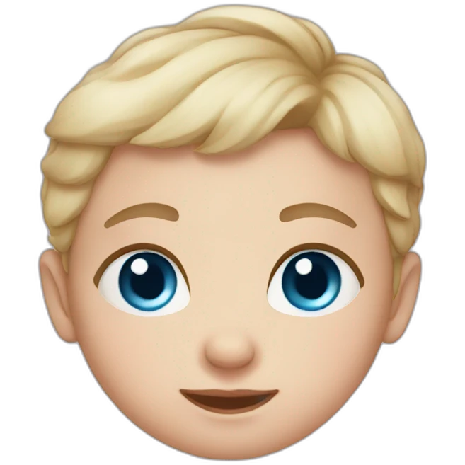 blue-eyed newborn emoji