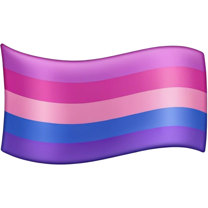 Bisexual flag emoji