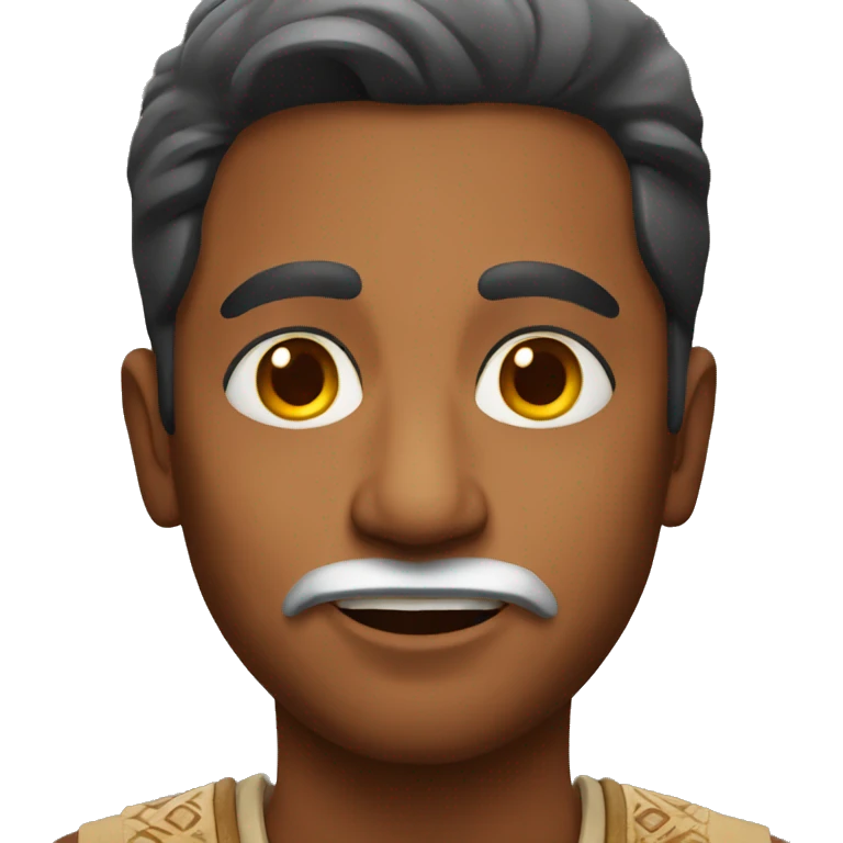 Indian man emoji