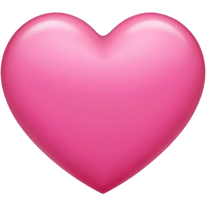 Pink Valentine’s Day emoji