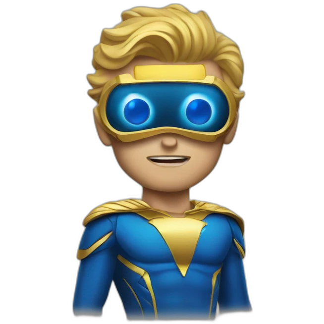 Homelander shooting laser eyes emoji
