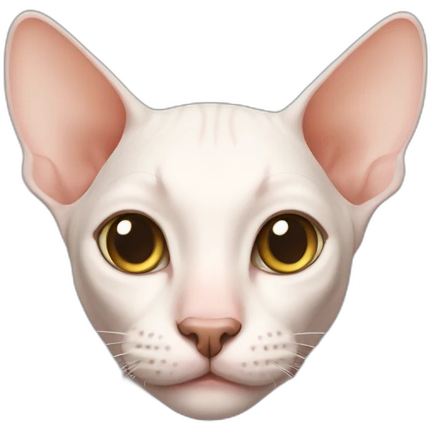 hairless cat emoji