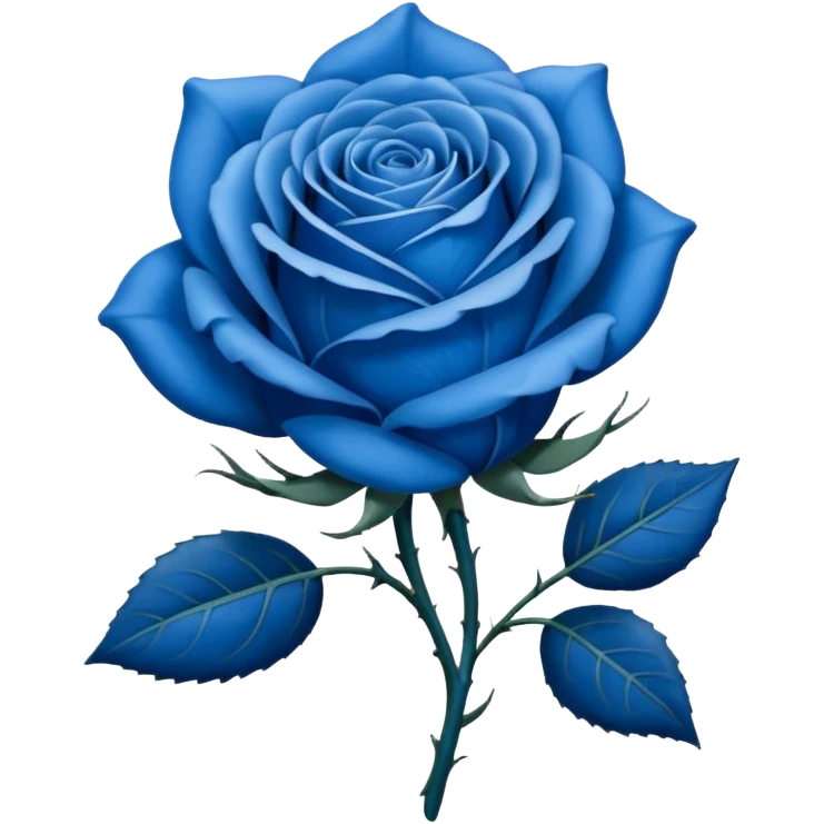 blue 🥀  emoji