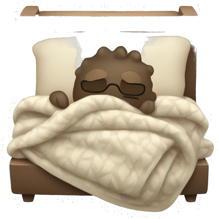 Cozy blanket emoji