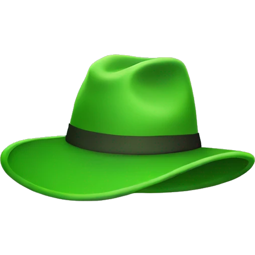 green hat emoji