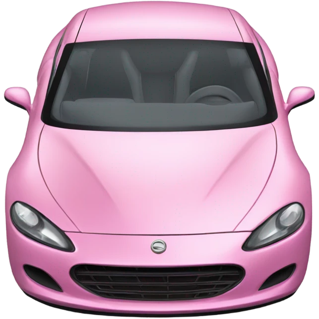 Pink car emoji