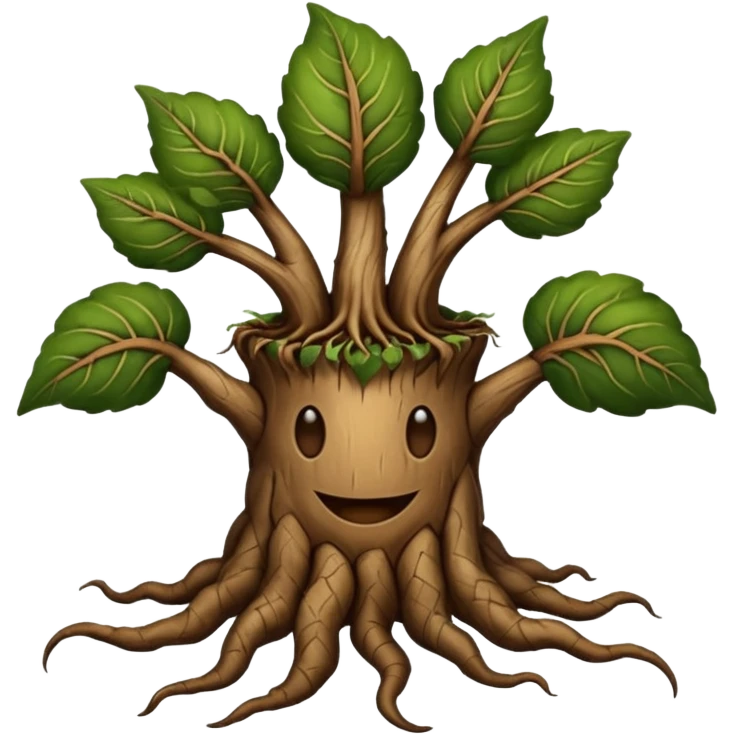 Mandrake emoji