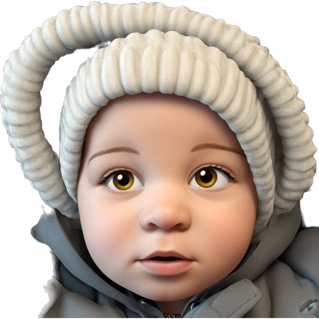 realistic portrait of girl emoji