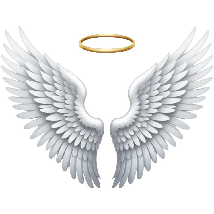 Divine Angel Wings emoji