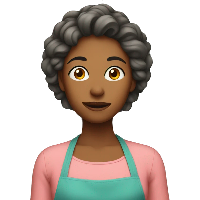 Woman in the kitchen  emoji