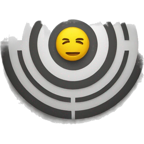 target with coin in center  emoji
