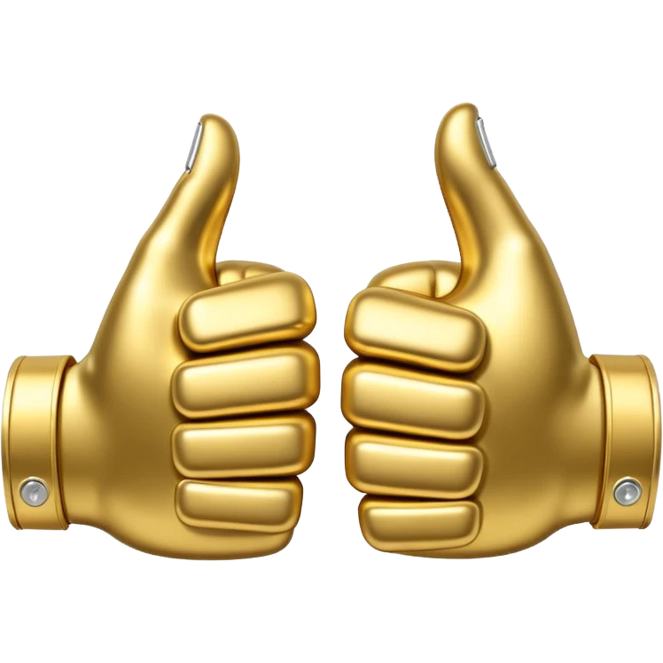 👍 and 👎 combined together emoji