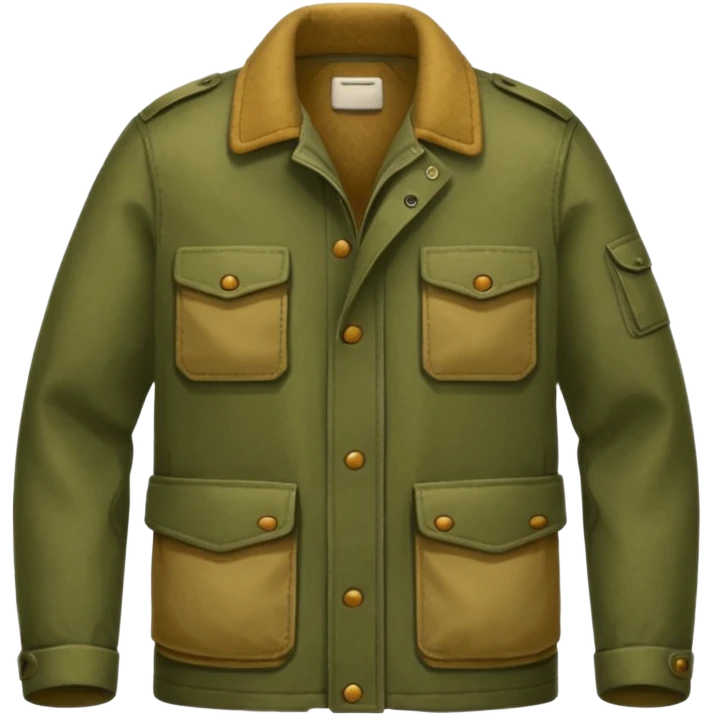 safari jacket olive  emoji