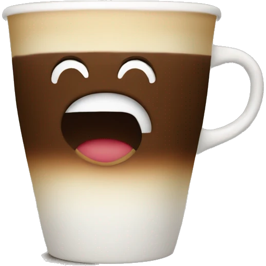 “Strong coffee in a simple cup.” emoji