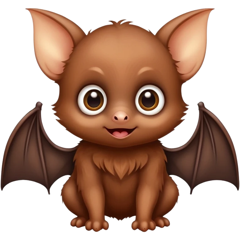 cute baby bat emoji