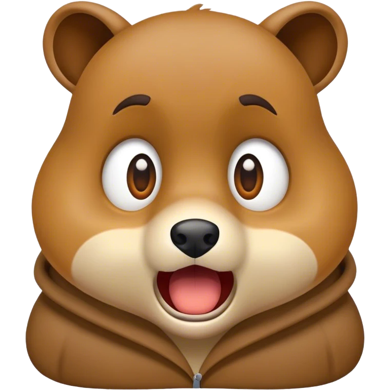 Scared panicked animal  emoji