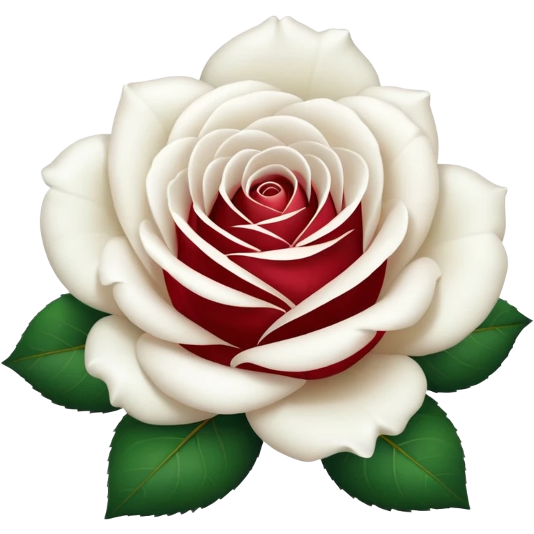 White rose emoji to be copied for instagram  emoji