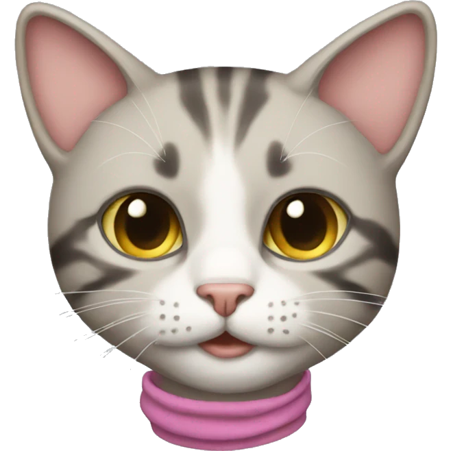 cat wear v emoji