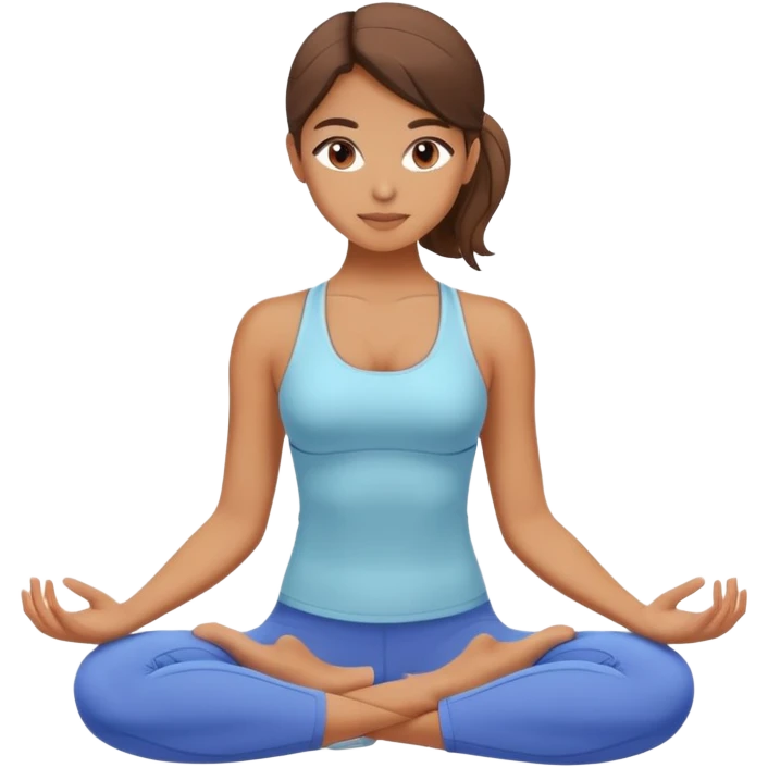 Pilates girl  emoji