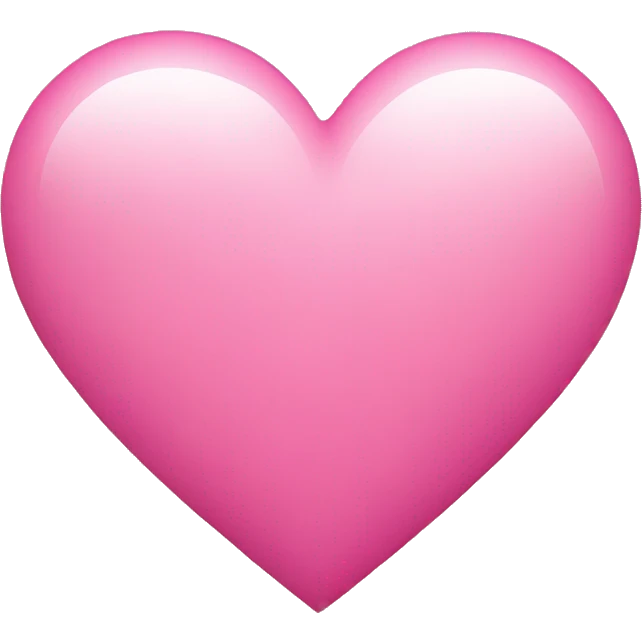 pink heart emoji