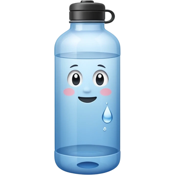 Water bottle emoji