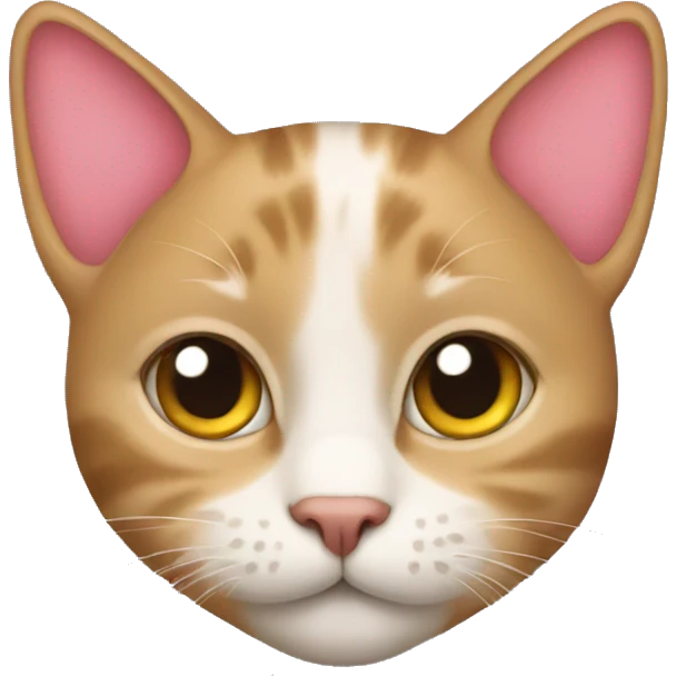 CAT with hearts  emoji
