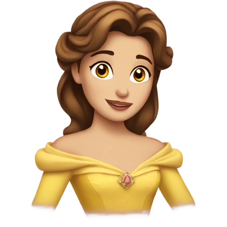 Princess Belle emoji