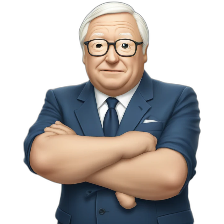 Jean Marie Le Pen poing levé emoji