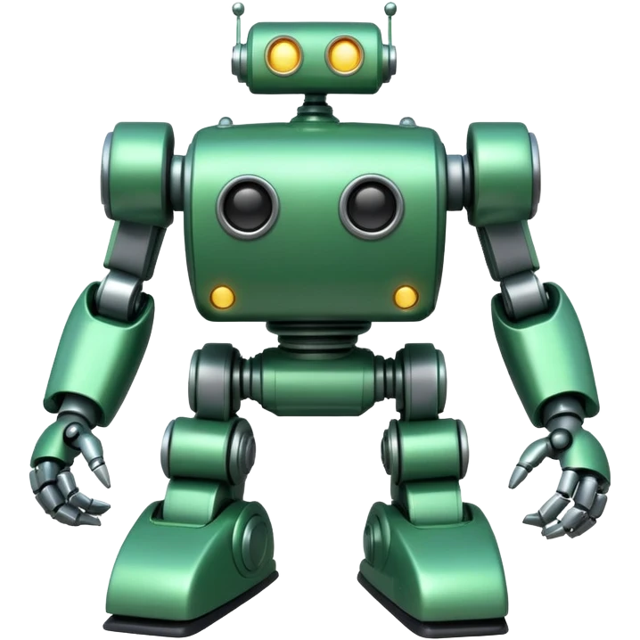 Jet-arm green, Toy Robot. emoji