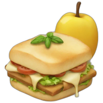 lunch emoji