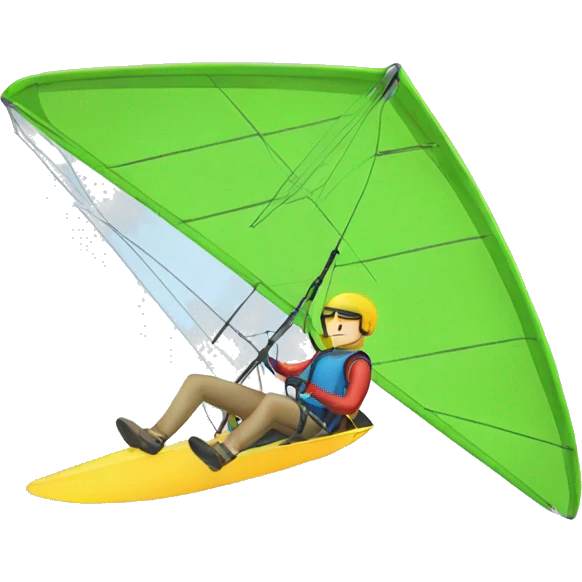 hang gliding emoji